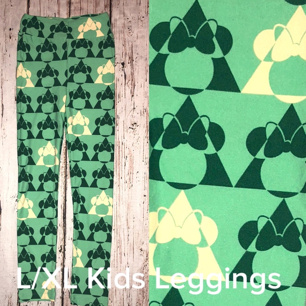 LuLaRoe Disney leggings L/XL NWT Minnie Mouse